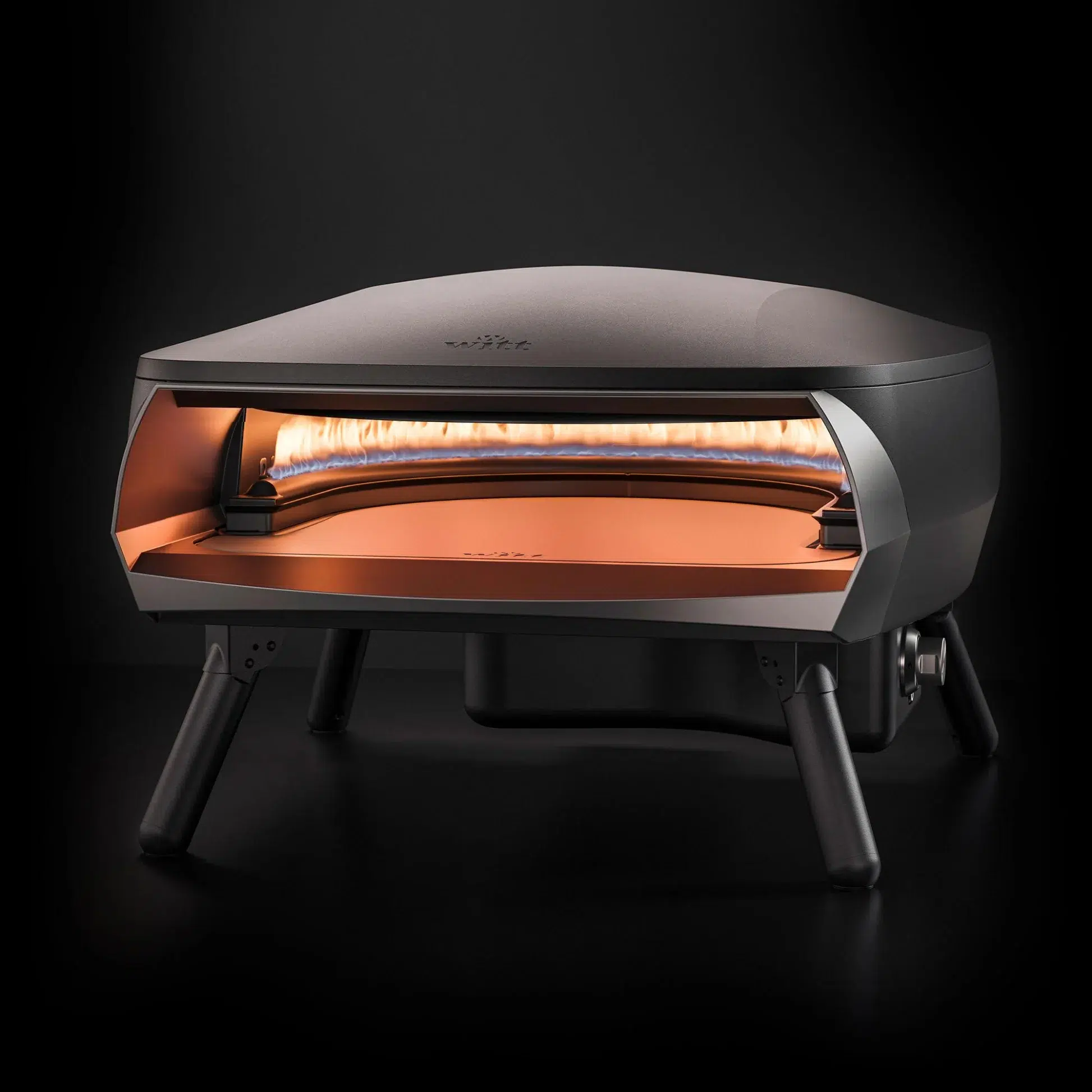 Witt Etna Fermo Pizzaoven – Black