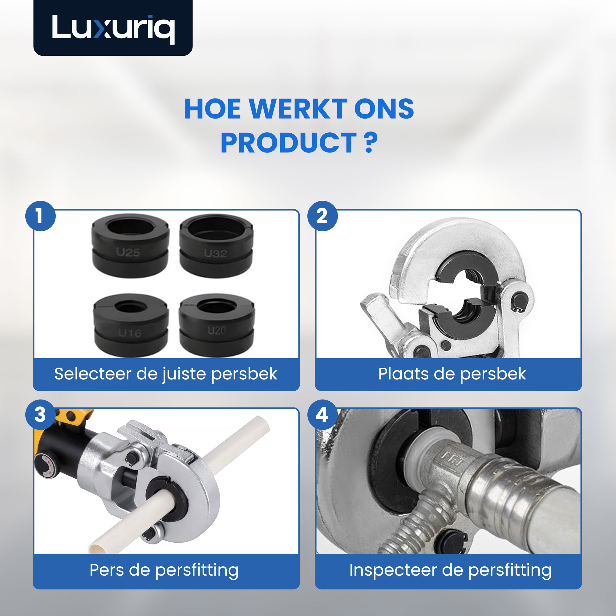 Hydraulische perstang – U set