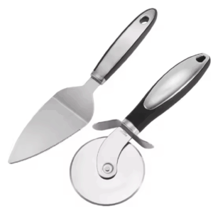 Pizzasnijder + schep